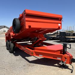 2026 Iron Bull 7x16 14k Dump Trailer