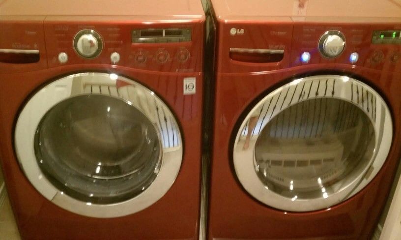 LG Front Loading Washer and Dryer Set
