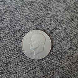 1972 Eisenhower dollar