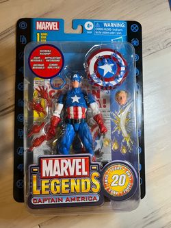 Marvel Legends Captain America 20th Anniversary Classic action figure Habsro NIB
