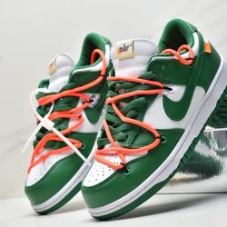 Nike Dunk Low Off White Pine Green 77
