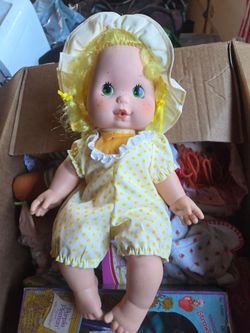 Vintage Strawberry Shortcake blow kiss lemon meringue