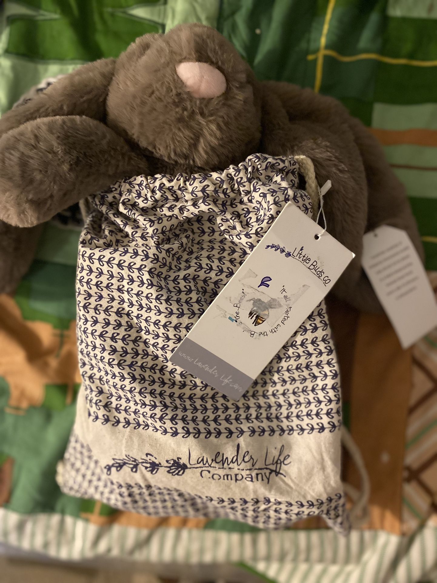 Brand New Lavender Teddy Bear