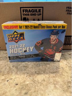 2021-2022 Upper Deck Hockey