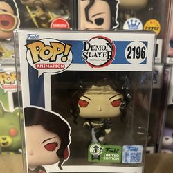 Funko Pop! Muzan Kibutsuji with ECCC Con Sticker