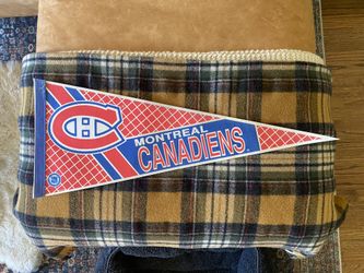 Vintage Montreal Canadiens Pennant 92-93 Stanley Cup Season