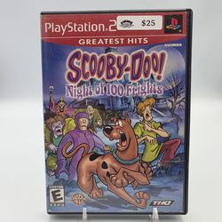 Scooby Doo Night of 100 Frights PlayStation 2 PS2 Greatest Hits