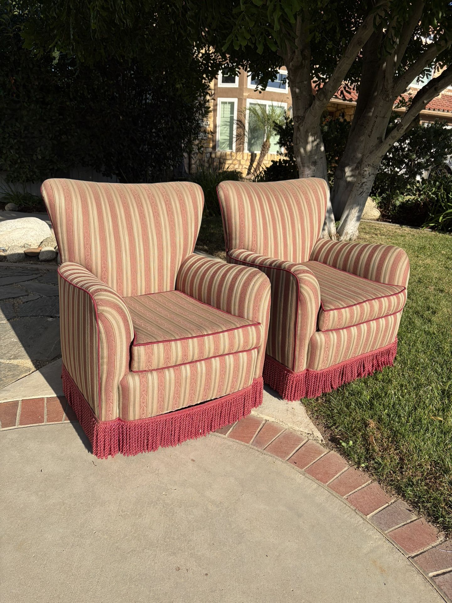 Pair Of Matching Accent Chairs