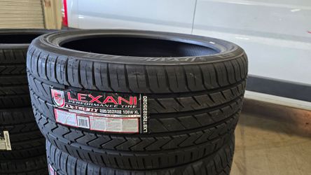 New Tires 285/35R22 Lexani lx twenty 106W $135 each