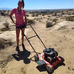 20 Inch Mower Starts Every Time On First Pull Lightweight