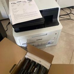 Brother HL-
L3290CDWB
Wireless Digital
Color Laser All.
in-One Printer,
Printing, Print + 4
New toners Retail $590