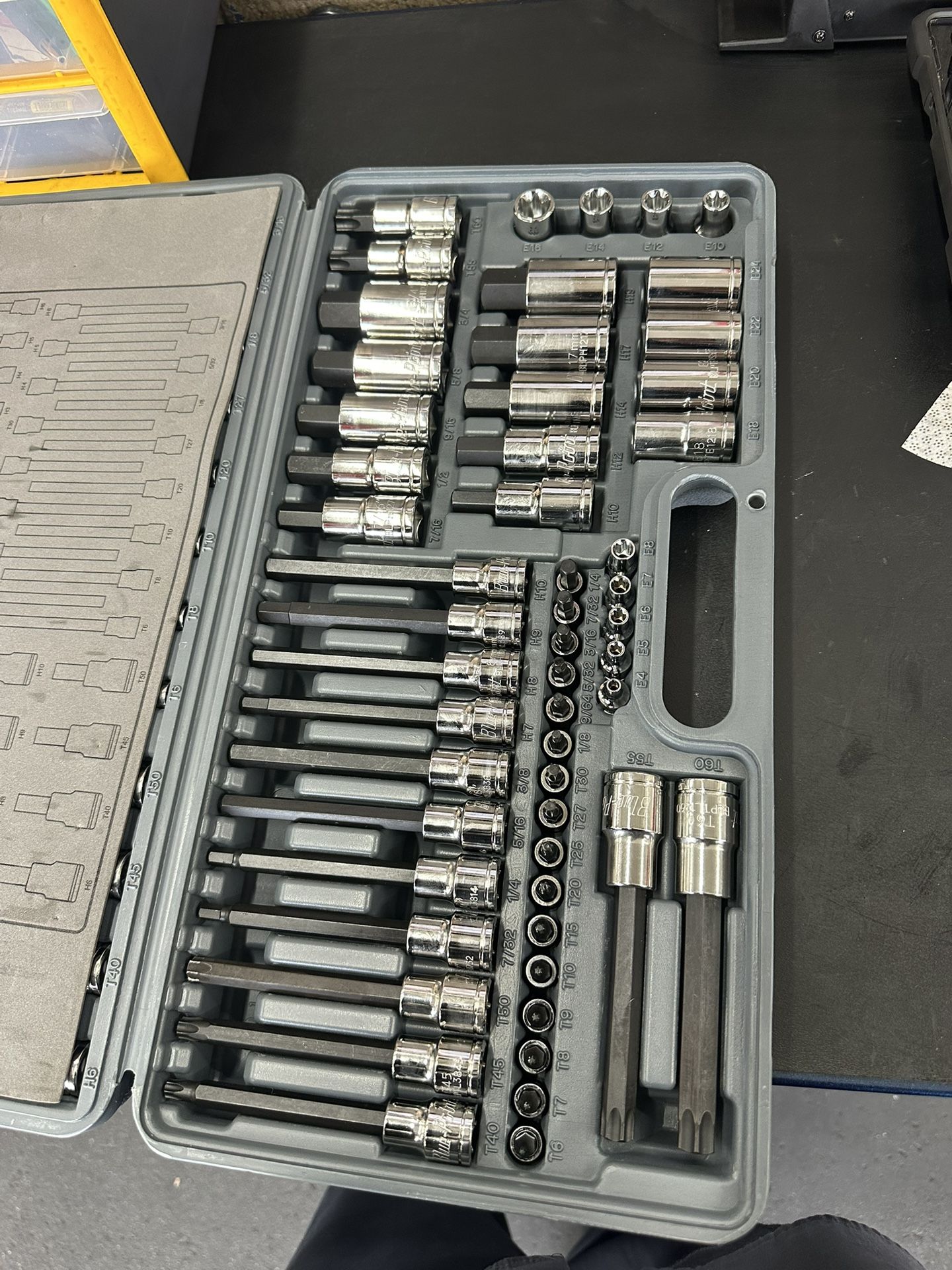 Blue Point (Snap On) 87 Piece Torx/hex Socket Set