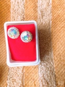 Beautiful earrings silver 925