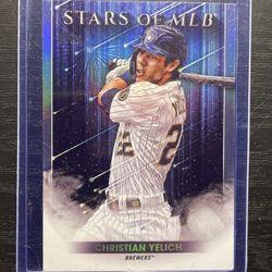 2022 Topps Stars Of MLB Gloss Christian Yelich Baseball Card #11
