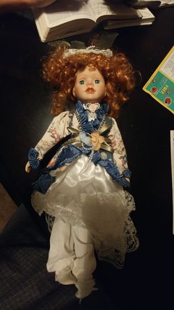 Goldenvale porcelain doll