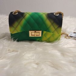 Multicolored Jelly 2 way Small Shoulder Bag