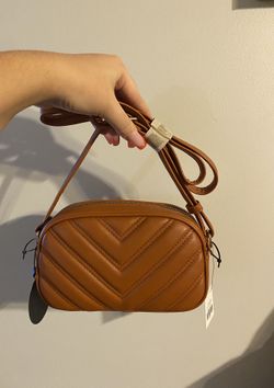 2pc Brown Purse & Wallet