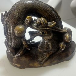 Dragon  Hand carved Sculpture 