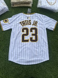 Tatis Jr White Stripper Jersey 