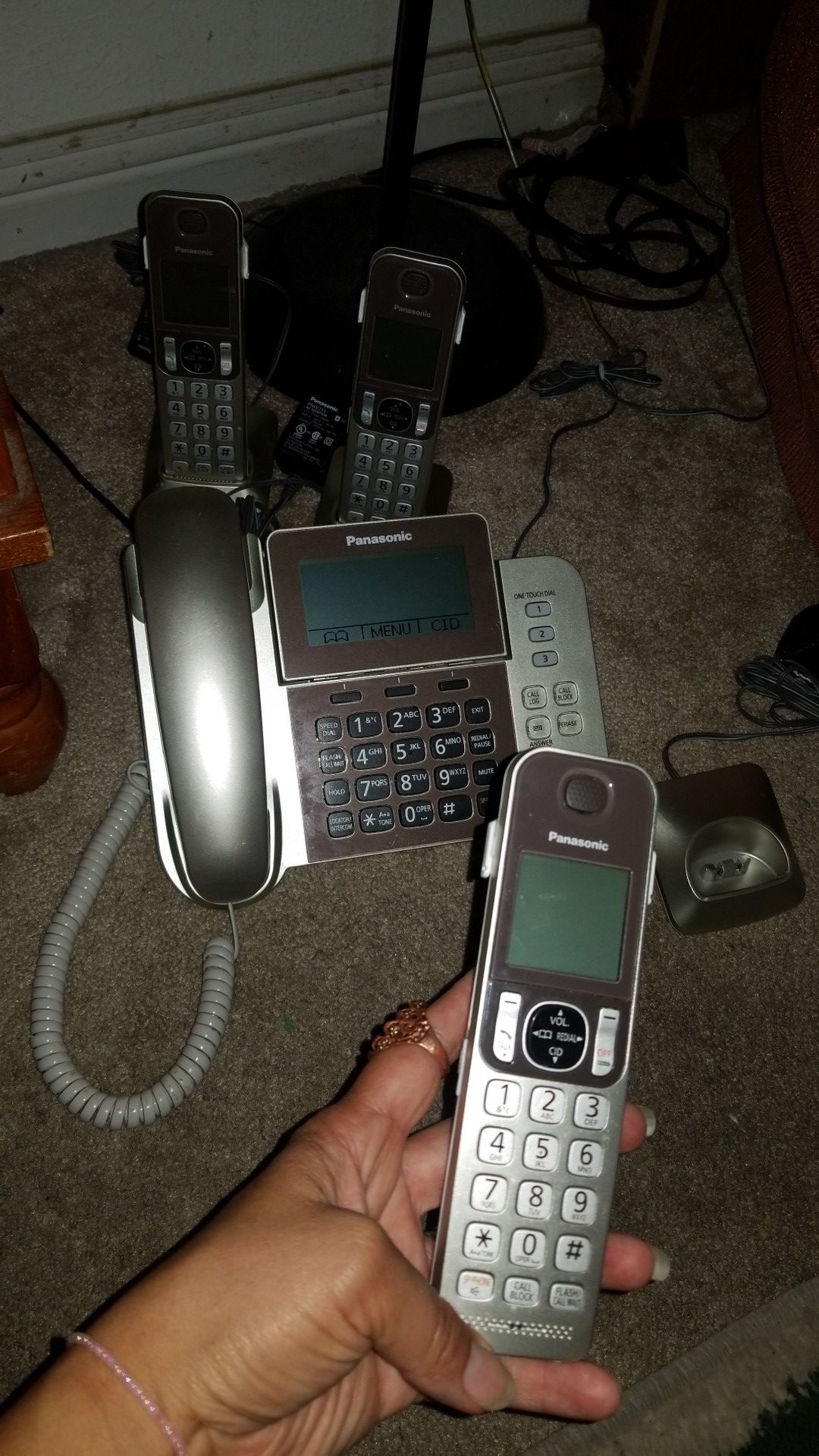 Panasonic, phone system - cordless