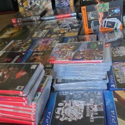 I sell all these games at a good price new with all their seals, unused