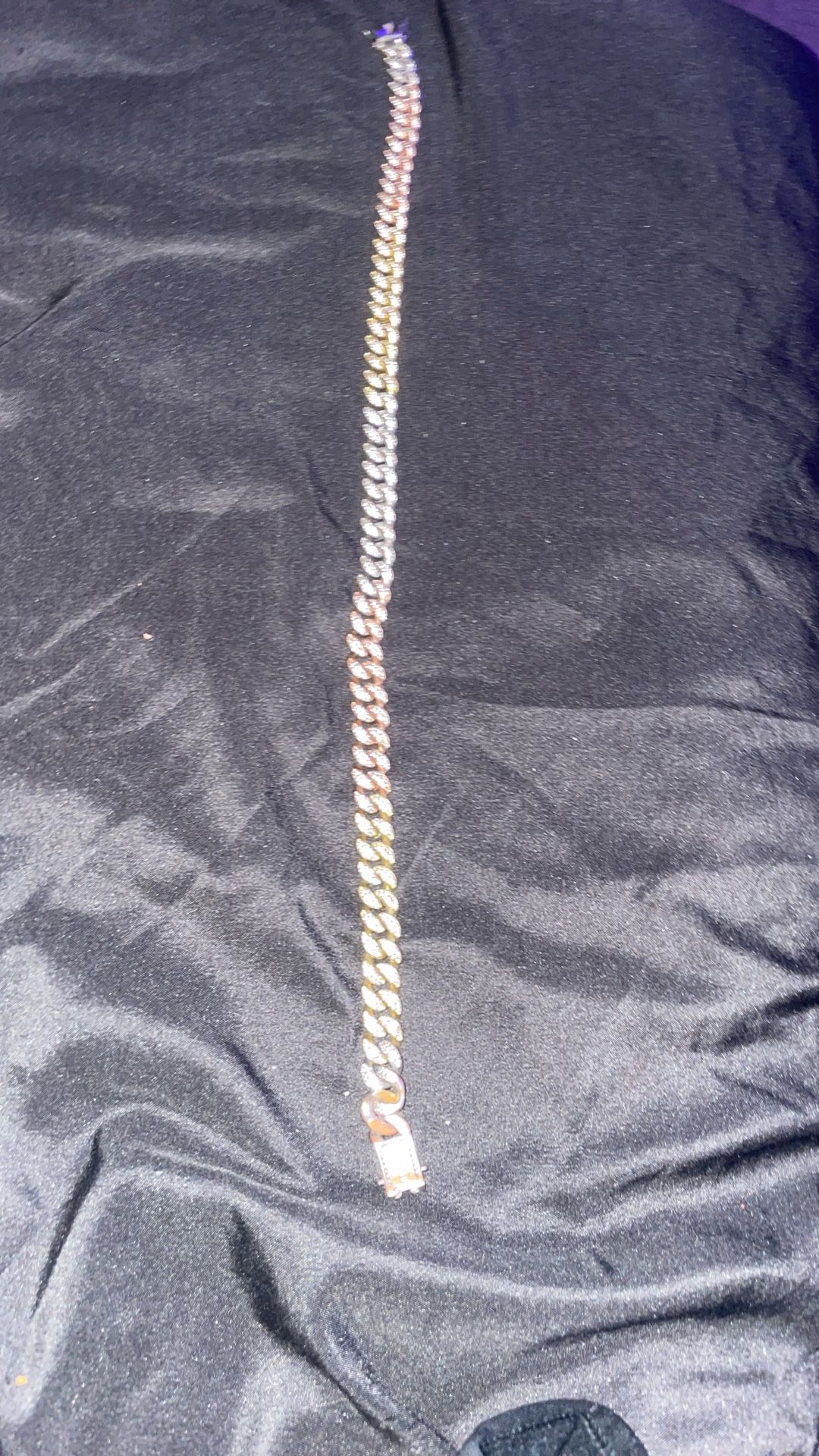 3 tone diamond chain