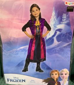 New Disney Frozen Anna size 4/6X Costume