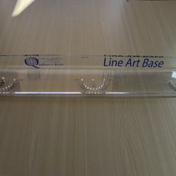 Quilter’s Rule Line Art Base For Quilting Sewing Longarm Machine Measure Ruler
