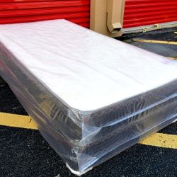 NEW TWIN MATTRESS AND BOX SPRING 😉 100% QUALITY & CONFORM 👌
