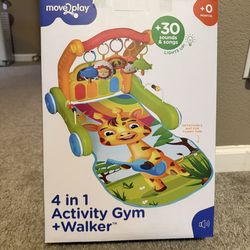 4 in 1 Activity Gym Walker