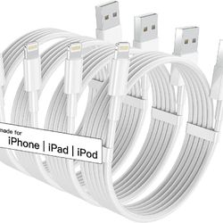 3 Pk iPhone Charger Cable (Brand New Never Used)