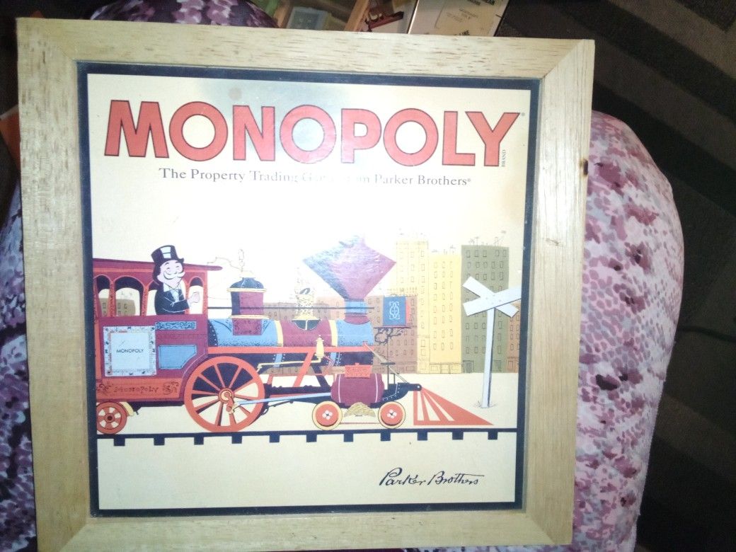 MONOPOLY NOSTALGIA Wooden Series