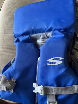 Infant life jacket. Sterns