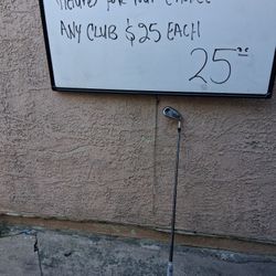 Golf Clubs $25 Each 