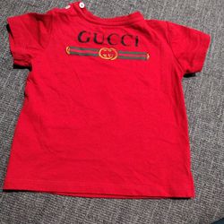 Gucci Baby Tee Shirt Authentic Logo