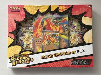Ascended Heroes Mega Emboar EX Sealed Box