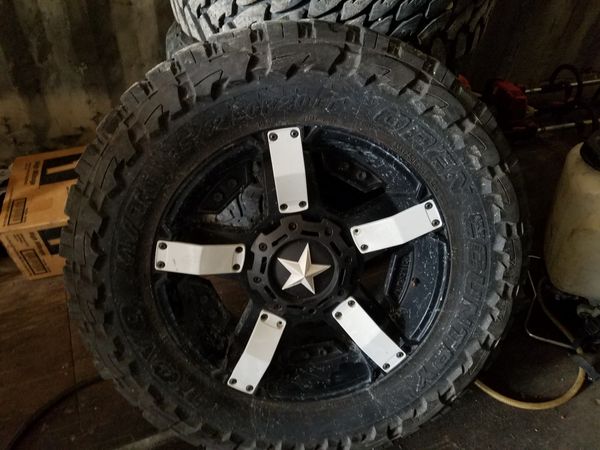 Rockstar Matte Black Rims 20 In Eight Lug Came Off A