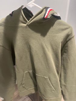 Bape hoodie dark green