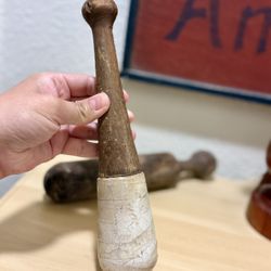Antique & Vintage Apothecary Pestles/Home Decor/Kitchen Farmhouse Decor/French Country Decorative Accents   