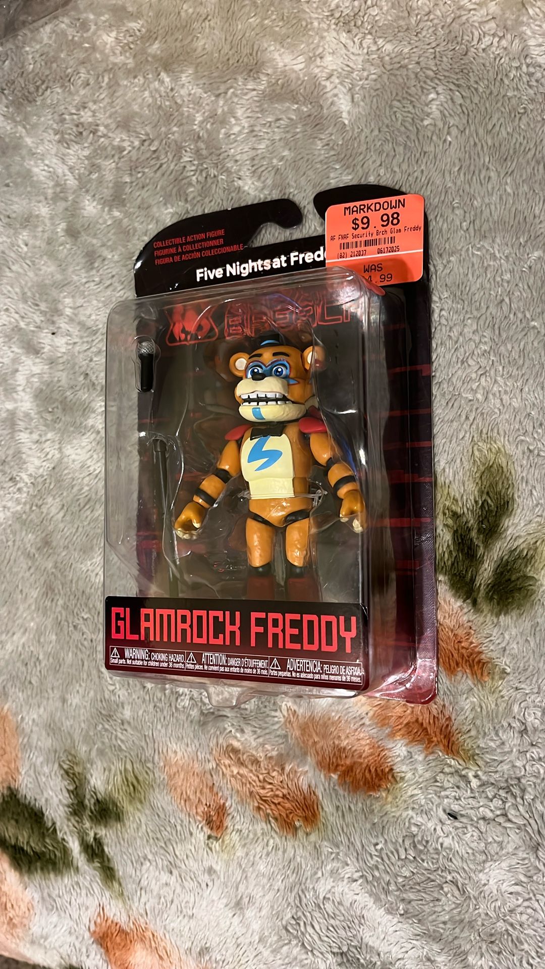 POP Funko Action Figure: Five Nights at Freddy's, Security Breach