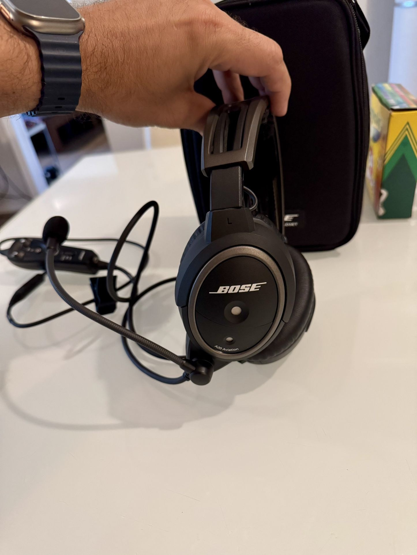 Bose A20 Aviation Noise Canceling Headset