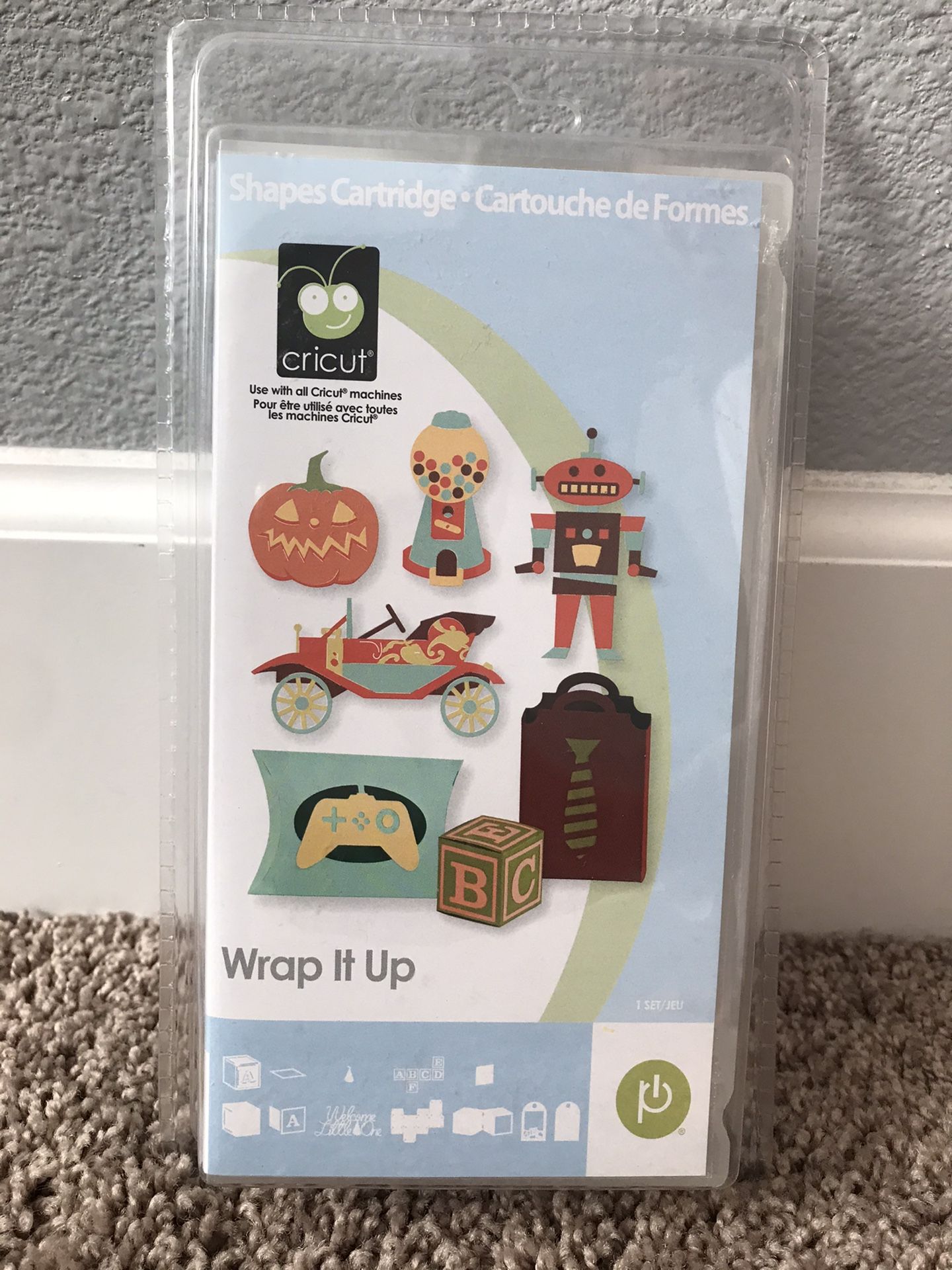 Cricut Wrap It Up cartridge set