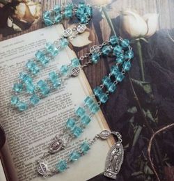 🕊️🙏🏻GLASS ROSARY - CATHOLIC ROSARY Virgin Of Guadalupe