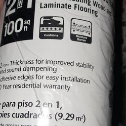 4 Rolls Brand New Traffic Master Foam Underlayment 