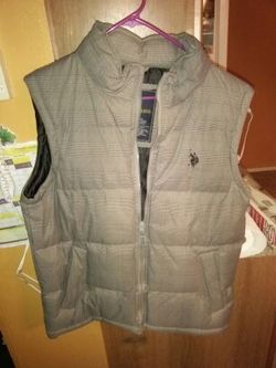 Men's Med Polo Vest