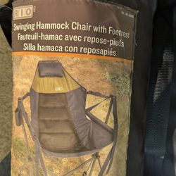 Swinging Hammock Chair with Footrest