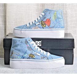 Dolce & Gabbana Manual Hi Platform | Denim Color
