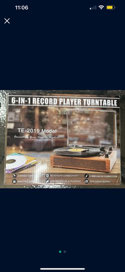 Vintage Vinyl Récord Player 