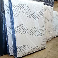 NEW QUEEN MATTRESS AND BOX SPRING -- Also Available In All Sizes.