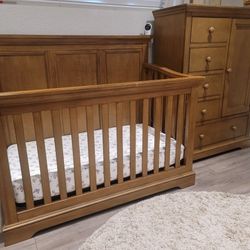 Crib and Dresser Set